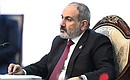 Prime Minister of Armenia Nikol Pashinyan at the Supreme Eurasian Economic Council meeting in expanded format. Photo: Pavel Bednyakov, RIA Novosti