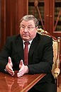 Head of the Republic of Mordovia Vladimir Volkov.