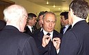 Перед началом заседания саммита Россия–НАТО.