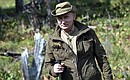Vladimir Putin spent the weekend in Tyva.