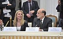 Before the meeting with G20 Finance Ministers and Central Bank Governors. United States Under Secretary of the Treasury for International Affairs Lael Brainard and United States Federal Reserve Chairman Ben Shalom Bernanke.