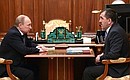 С главой Республики Ингушетия Юнус-Беком Евкуровым.