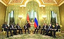 Российско-ангольские переговоры.