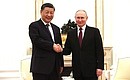 With President of the People’s Republic of China Xi Jinping. Photo: Sergei Karpukhin, TASS