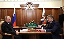 Встреча с генеральным директором – председателем правления ОАО «РЖД» Олегом Белозёровым.