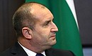 President of Bulgaria Rumen Radev.