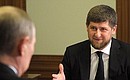 Head of the Chechen Republic Ramzan Kadyrov.