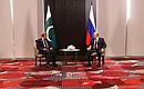 Meeting with Prime Minister of Pakistan Shehbaz Sharif. Photo: TASS