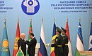 President of Turkmenistan Gurbanguly Berdimuhamedov awarded the Order of Neutrality, a state decoration of Turkmenistan, to CIS Chairman of the Executive Committee and Executive Secretary Sergei Lebedev.