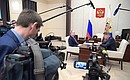 Встреча с губернатором Сахалинской области Олегом Кожемяко.