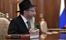 Chief Rabbi of Russia Berel Lazar.