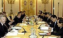 Russian-South Korean enlarged talks.
