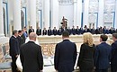 A minute of silence in memory of the victims of the aviation accident at Sheremetyevo Airport before the meeting of the Presidential Council for Strategic Development and National Projects.