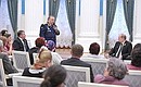 Встреча с семьями десантников, погибших в 2000 году в Чечне