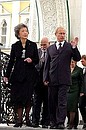 President Putin with Canadian Governor-General Adrienne Clarkson.
