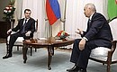 САМАРКАНД. С Президентом Узбекистана Исламом Каримовым.
