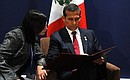President of Peru Ollanta Humala Tasso.