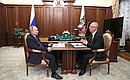 Встреча с генеральным директором Российского фонда прямых инвестиций Кириллом Дмитриевым.