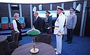 Visit to the Nakhimov Naval Academy.
