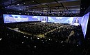 Пленарное заседание XXII Петербургского международного экономического форума. Фото ТАСС