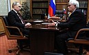 С губернатором Санкт-Петербурга Георгием Полтавченко.