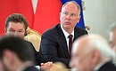 Russian Direct Investment Fund (RDIF) CEO Kirill Dmitriev at the sixth meeting of the High-Level Russian-Turkish Cooperation Council.
