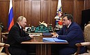 С Министром юстиции Константином Чуйченко.