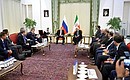 Russian-Iranian talks.