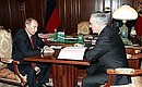 МОСКВА, КРЕМЛЬ. Рабочая встреча с Президентом Ингушетии Муратом Зязиковым