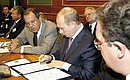 Signing of the Protocol to the Treaty on the foundation of the Central Asian Cooperation Organisation of 28 February 2002.