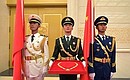 Церемония награждения Президента России орденом Дружбы КНР.