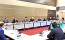 Совещание о социально-экономическом развитии Ростовской области.