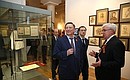 Chief of Staff of the Presidential Executive Office Sergei Ivanov took part in the opening of the Pobeda [Victory] exhibition at the State Historical Museum. Photo: TASS