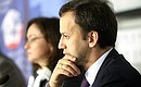 Пресс-конференция с участием помощника Президента Аркадия Дворковича Фото РИА «Новости»