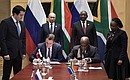 In the presence of both presidents, intergovernmental documents were signed – an agreement on cooperation in agriculture and a memorandum of understanding on cooperation in the field of water resources.