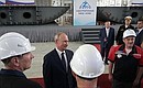 Беседа с работниками судостроительного завода «Залив».