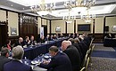 Встреча с членами бюро Российского союза промышленников и предпринимателей.