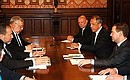 Встреча с заместителем Премьер-министра, Министром иностранных дел Израиля Авигдором Либерманом.