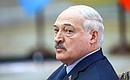 President of the Republic of Belarus Alexander Lukashenko during the informal meeting of the CIS heads of state. Photo: Pyotr Kovalyov, TASS