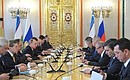 Российско-узбекистанские переговоры.