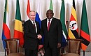 With President of the Republic of South Africa Cyril Ramaphosa. Photo by Ramil Sitdikov, RIA Novosti
