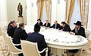 Встреча с президентом Всемирного еврейского конгресса Рональдом Лаудером.