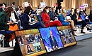 Vladimir Putin’s annual news conference. Photo: RIA Novosti