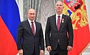 At the ceremony for presenting state decorations. Head of the Russian Direct Investment Fund Kirill Dmitriev was awarded the Order of Alexander Nevsky.