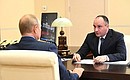 С генеральным директором ПАО «Интер РАО» Борисом Ковальчуком.