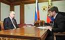 With head of the Chechen Republic Ramzan Kadyrov.