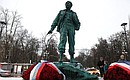 Памятник Фиделю Кастро. Фото: Сергей Савостьянов, ТАСС