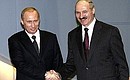 На пресс-конференции по итогам встречи с Президентом Белоруссии Александром Лукашенко.
