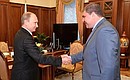 С губернатором Орловской области Вадимом Потомским.
