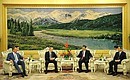 Встреча с Заместителем Председателя КНР Си Цзиньпином.